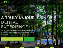 Tablet Screenshot of mahancreekdental.com
